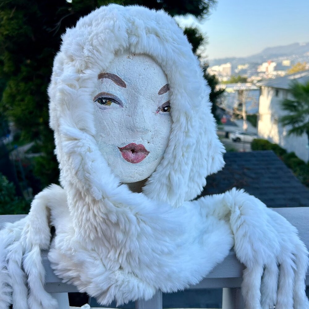Rabbit-Fur Hood